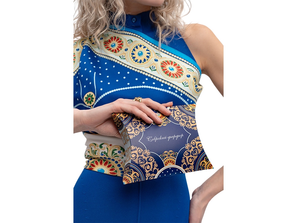 Платок Павловск. Севрский фарфор Платок Павловск. Севрский фарфор