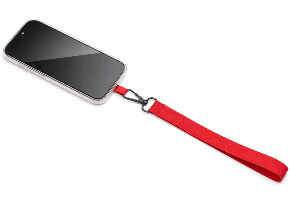 Ремешок на руку для телефона Рист, красный Ремешок на руку для телефона Рист, красный