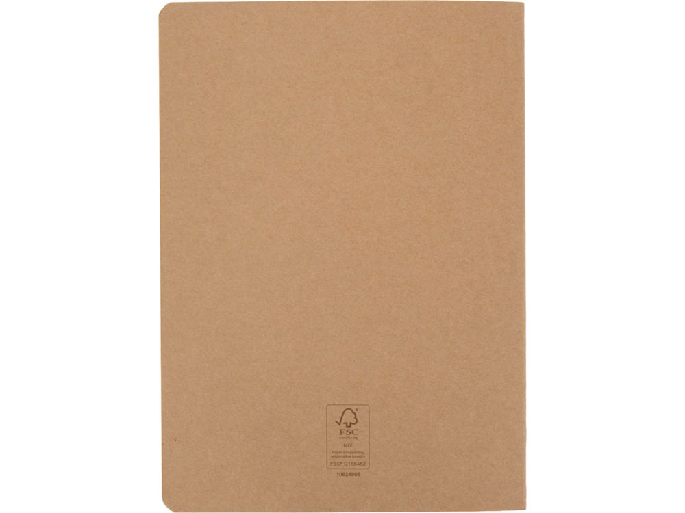 Slyk блокнот на сшивке из крафт-бумаги формата А5 с линованными страницами, натуральный