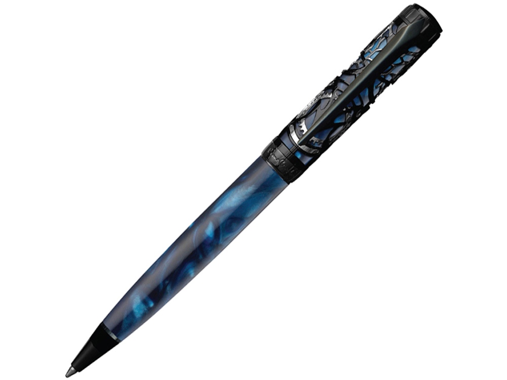 Ручка шариковая Pierre Cardin L'Esprit с поворотным механизмом, синий/черный/серебро
