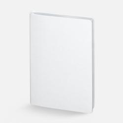 Ежедневник Nebraska Flex, недатированный, белый с серебристым