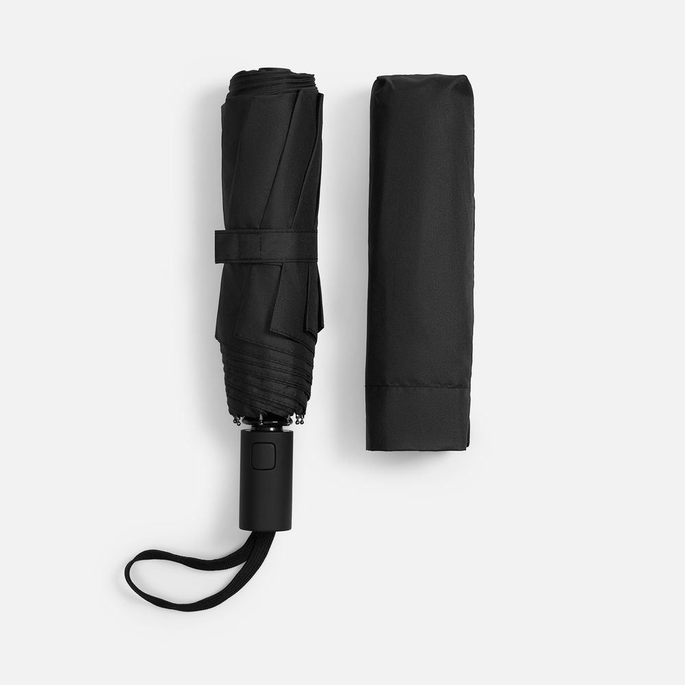 Зонт складной Cloudex, черный