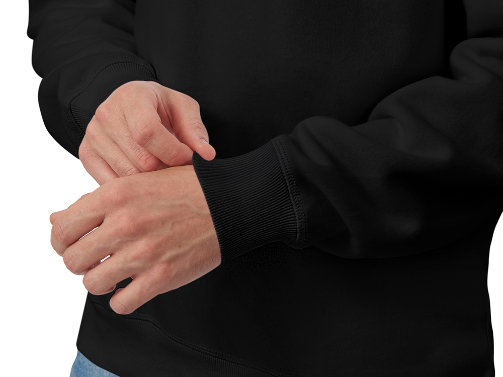 Свитшот Lisbon унисекс, черный