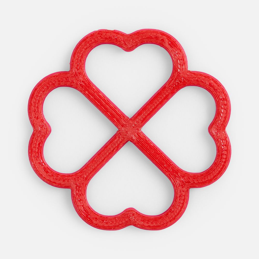 Подвеска Flora, 3D-печать на заказ, клевер