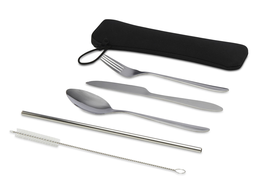 Набор столовых приборов из нержавеющей стали из 5 предметов Sheen - Серебристый