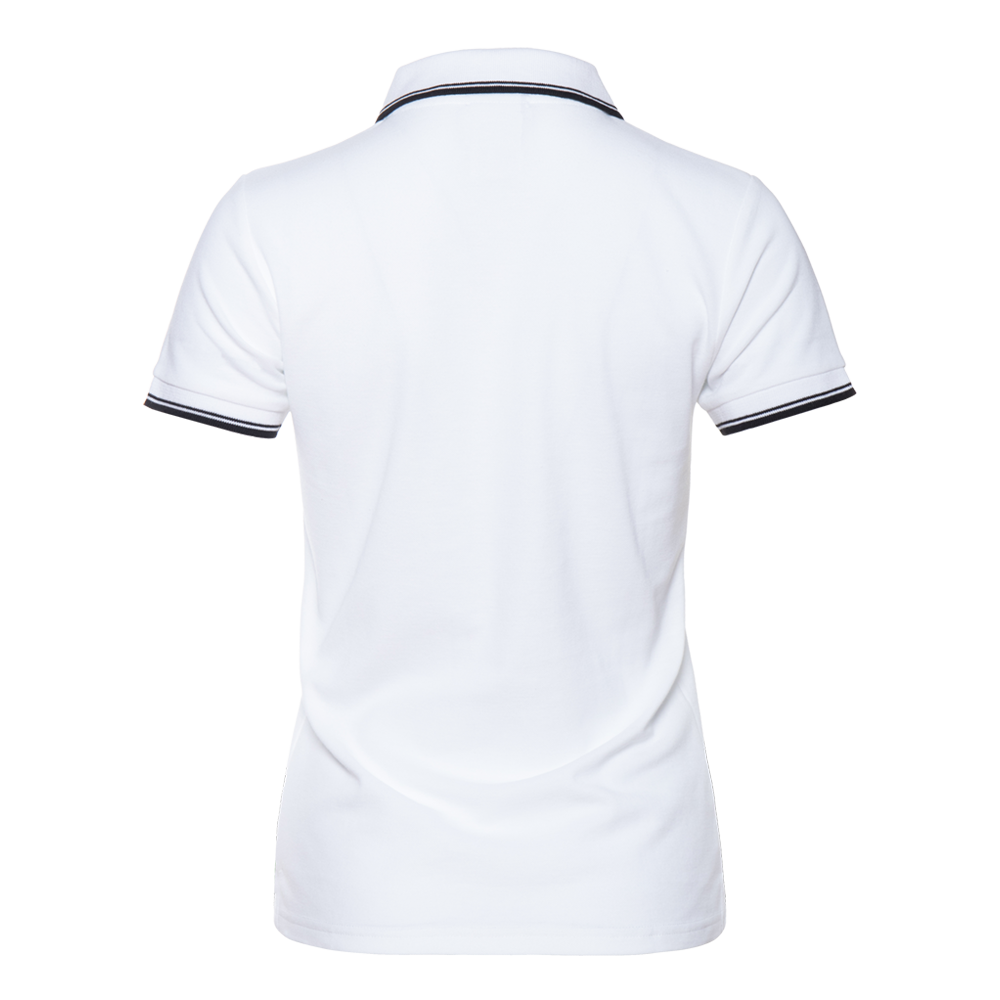 Рубашка поло женская STAN с окантовкой хлопок/полиэстер 185, 04BK