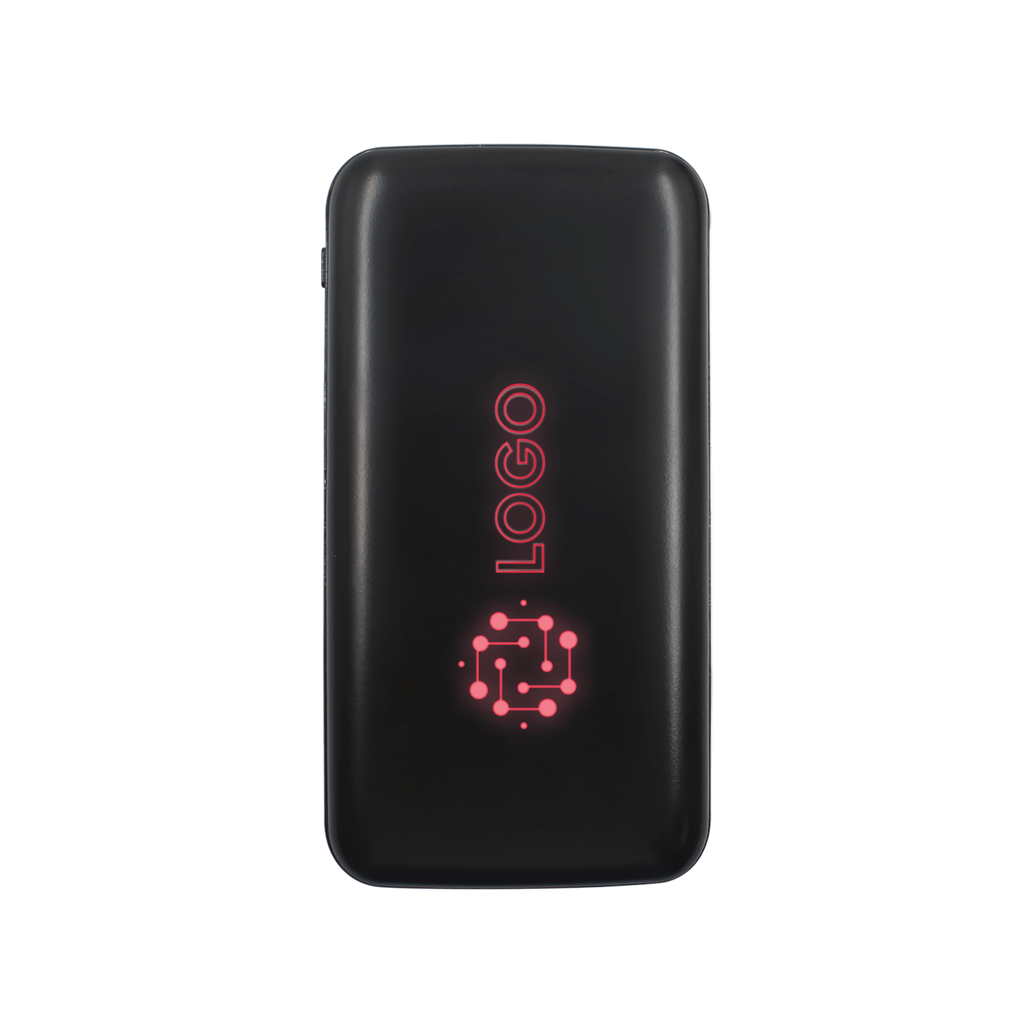 Внешний аккумулятор с подсветкой Bplanner Power 4 ST, 8000 mAh (Красный)