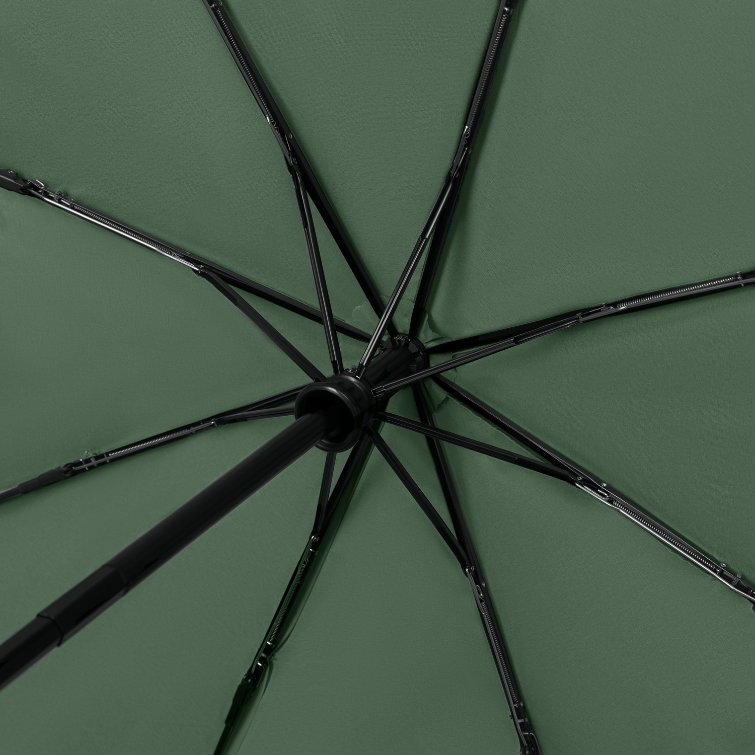 Зонт складной Азимут (Azimut), зеленый