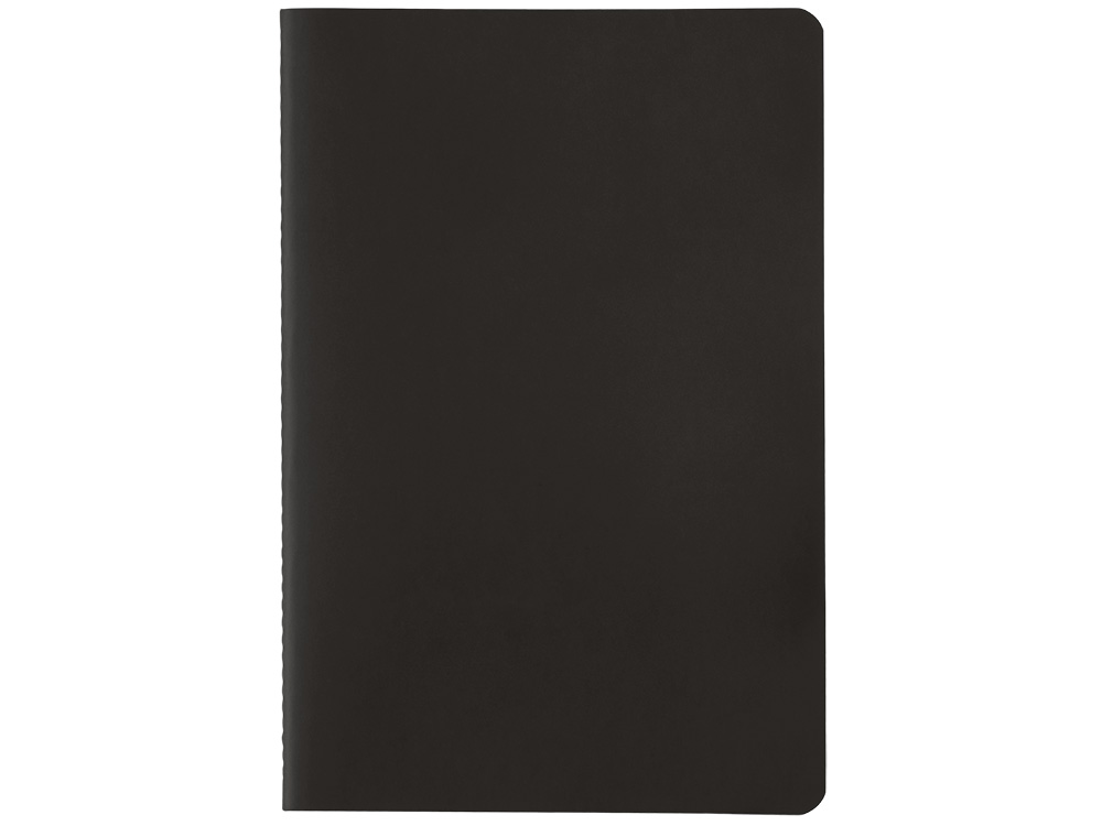 Блокнот Audrey А5 на сшивке в гибкой обложке софт-тач, черный
