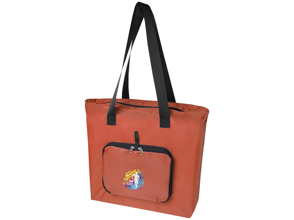 EcoFold Складная эко-сумка из RPET 16 л - Brick