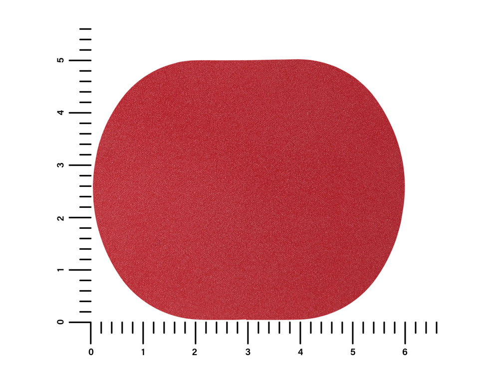 ПАТЧ ОВАЛ nubuk (красный) 6,0 х 5,0 см ПАТЧ ОВАЛ nubuk (красный) 6,0 х 5,0 см