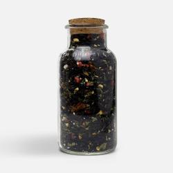 Чай «Сокочай», черный с соком ананаса, клубникой, мятой, медом и лимоном