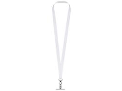 Ланъярд 2 см под сублимацию с трендовым карабином и металлическим держателем для телефона, черный