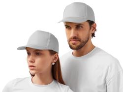 Бейсболка Мемфис 230 5-панельная, серая Бейсболка Мемфис 230 5-панельная, серая