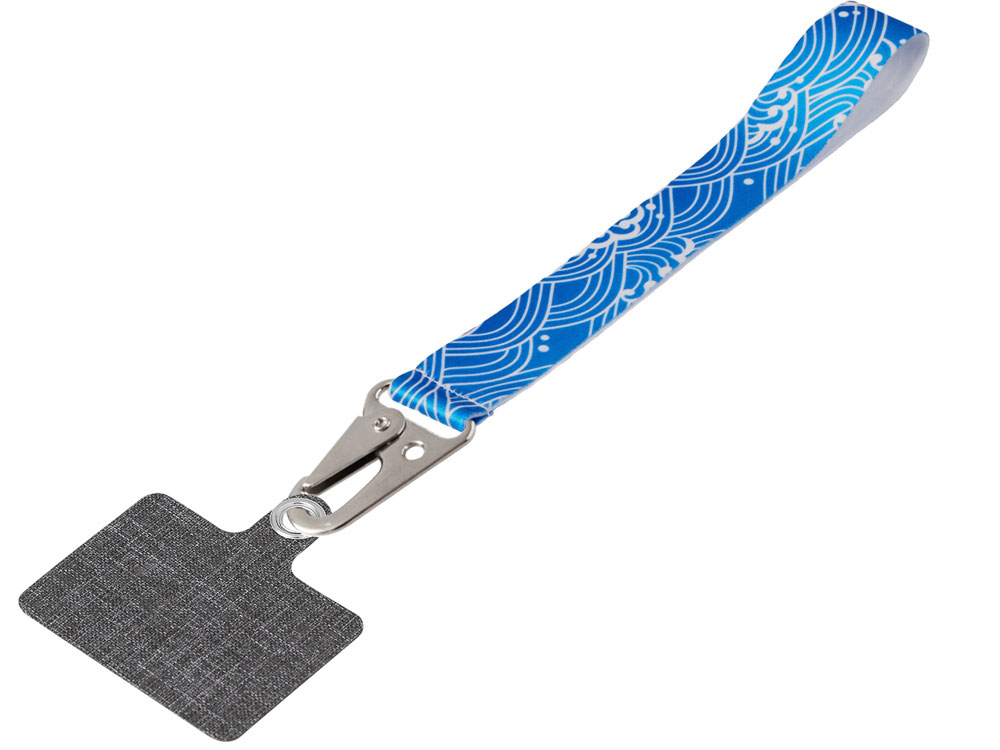 Ремувка под сублимацию с большим карабином и большим держателем для телефона из ПЭ