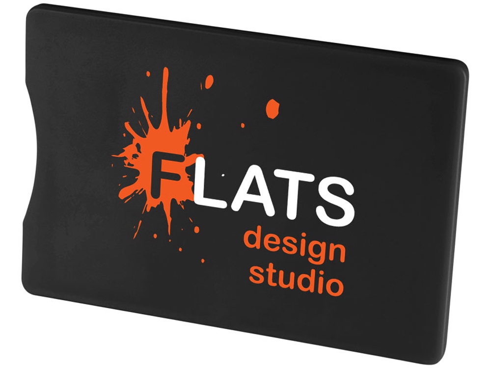 Защитный RFID чехол для кредитной карты Arnox, черный Защитный RFID чехол для кредитной карты Arnox, черный