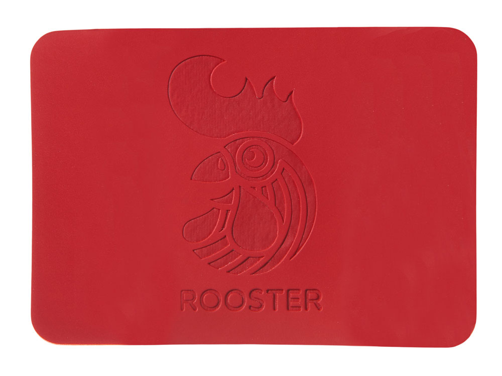 ПАТЧ ПРЯМОУГОЛНЫЙ soft-touch (красный) 5,0 х 7,0 см