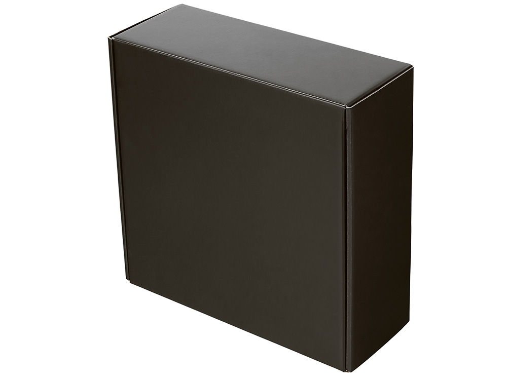 Коробка подарочная Raven, L, черная, вн. размер 260х260х100 мм. Коробка подарочная Raven, L, черная, вн. размер 260х260х100 мм.