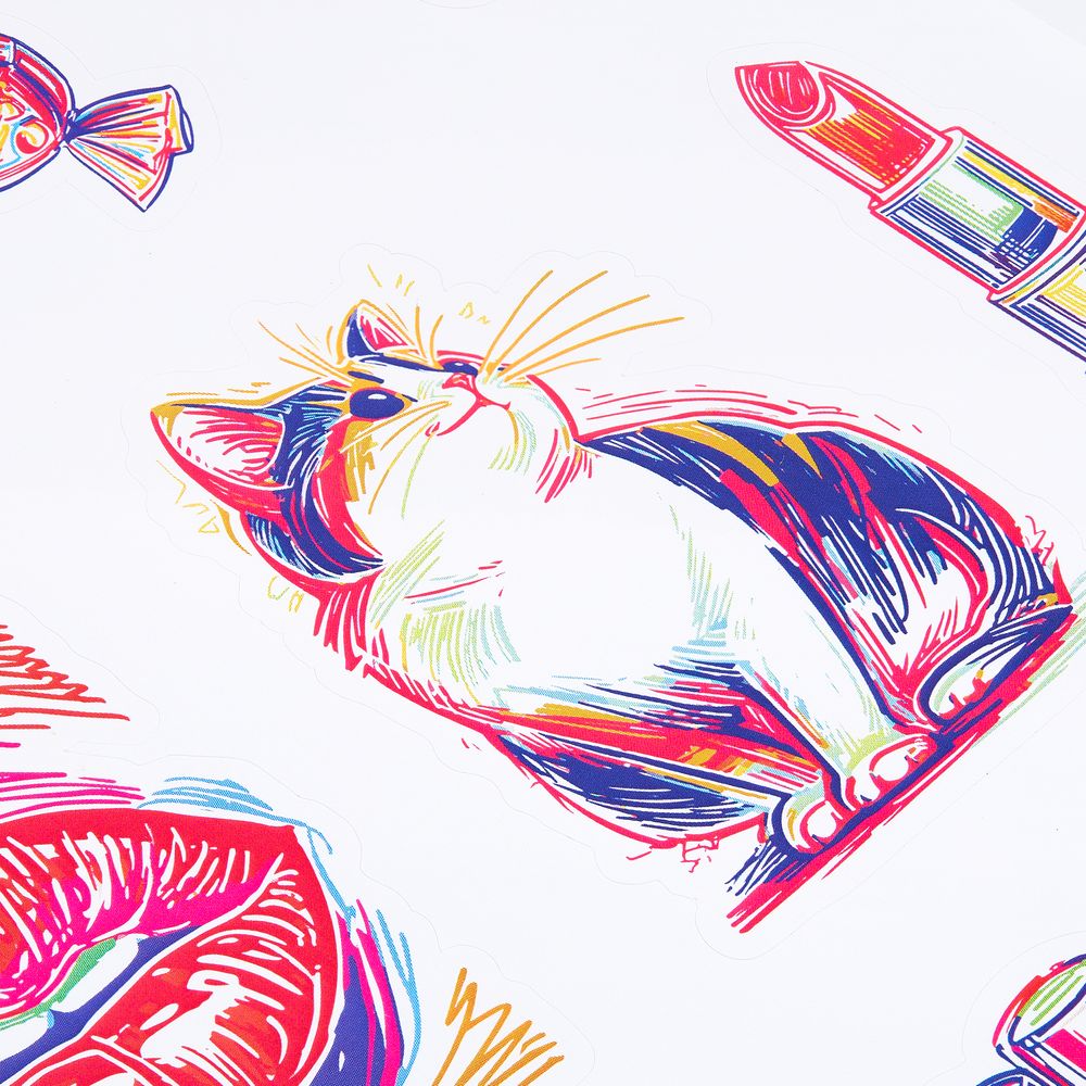 Стикерпак бумажный Thematic, для женщин