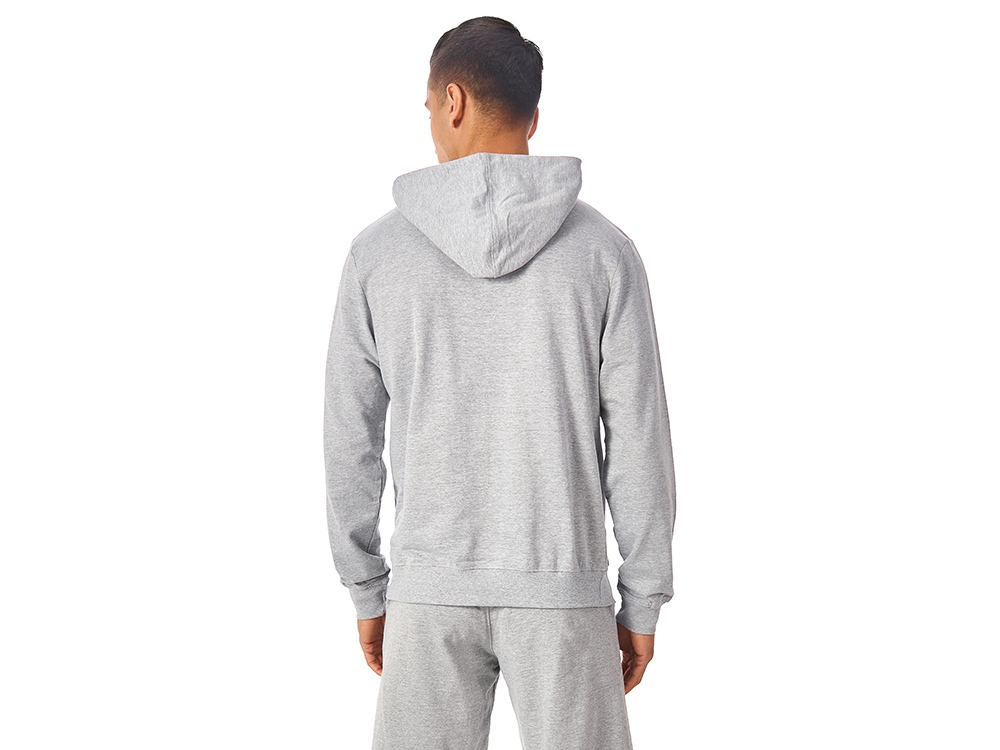 Худи Warsaw, футтер 230гр L, серый меланж