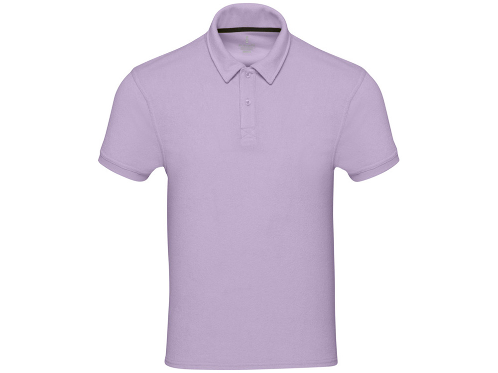 Рубашка поло унисекс Akoya из переработанного махрового материала - Lilac