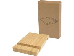 Bubup бамбуковая 2-угольная подставка для планшета и телефона