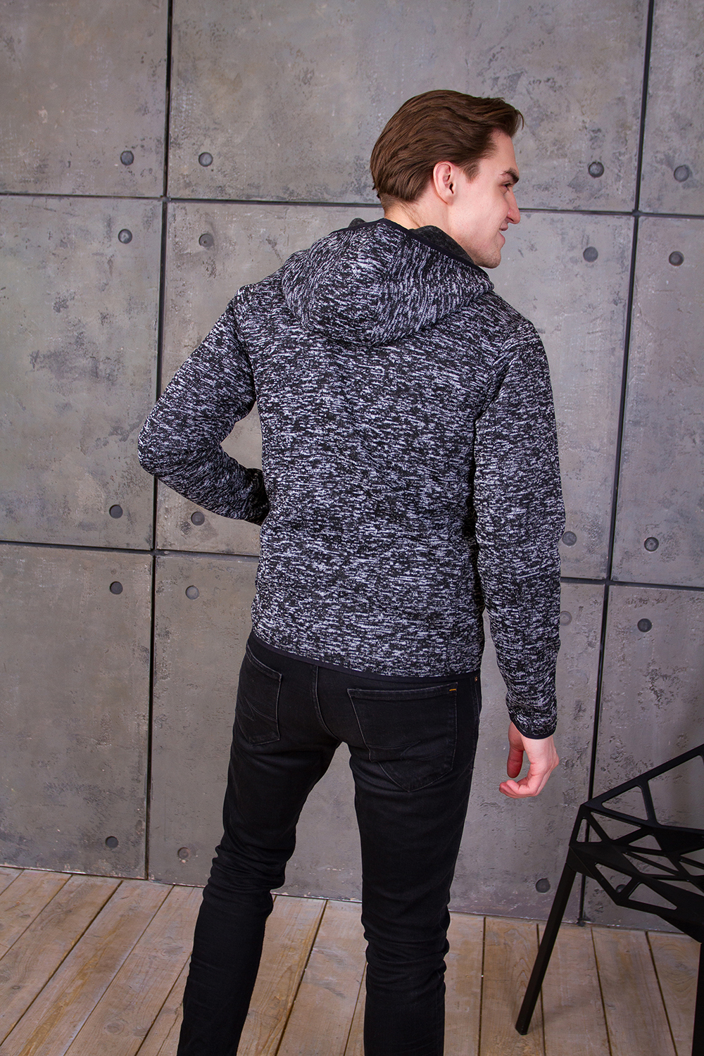 Толстовка унисекс STAN на молнии вязанный флис, 320, 67