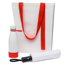 Подарочный набор Rain & Warm, красный Подарочный набор Rain & Warm, красный