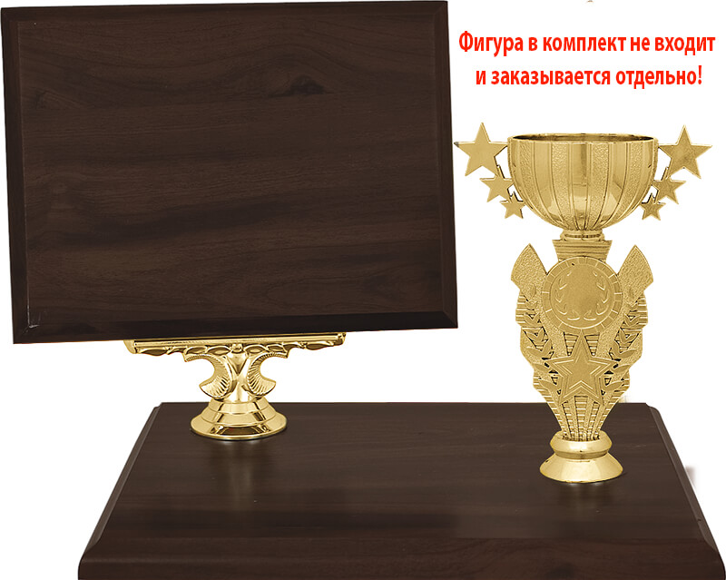 Награда с плакеткой (без фигуры)