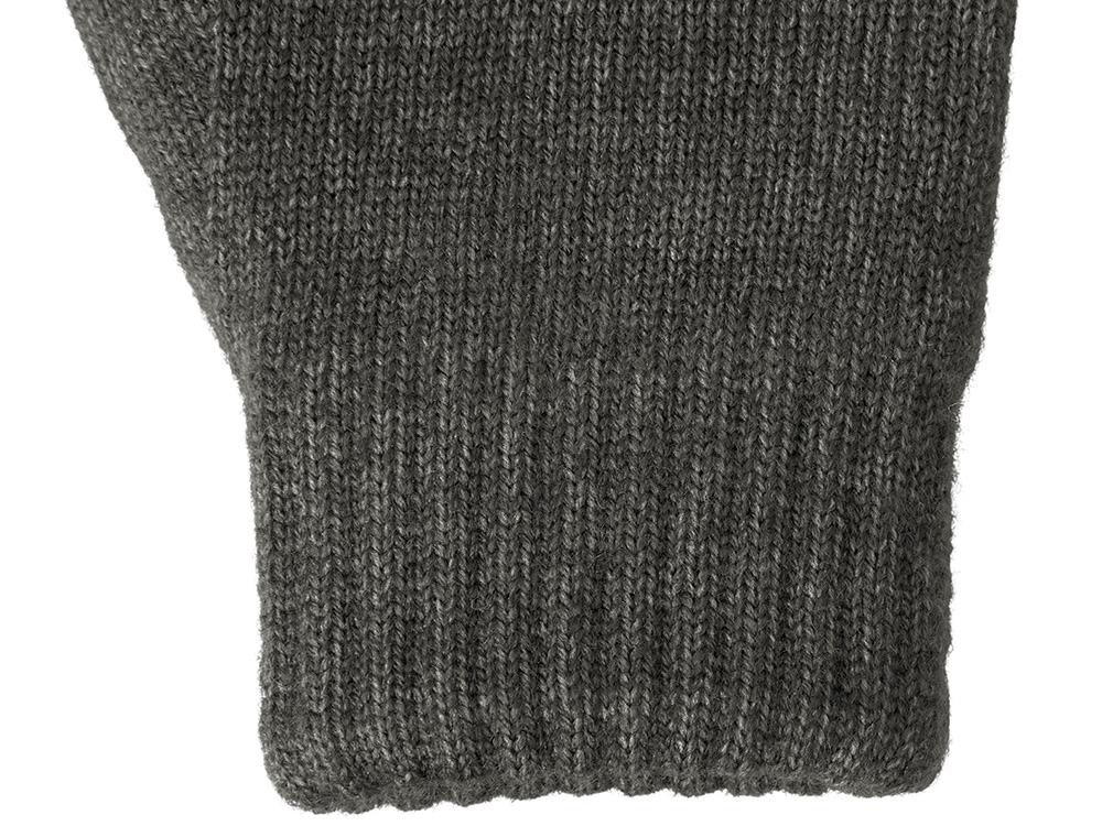 Варежки Dunant, темно-серый меланж
