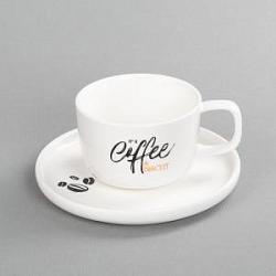 Чайная пара "Гармония" с нанесением капсула "Бисквит"