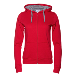 Толстовка женская STAN с капюшоном на молнии футер с начёсом 280, 17W