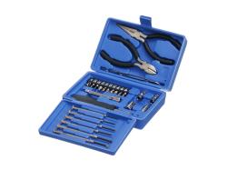 Набор инструментов Stinger, 25 инструментов, в пластиковом кейсе, 164x107x49 мм, синий Набор инструментов Stinger, 25 инструментов, в пластиковом кейсе, 164x107x49 мм, синий
