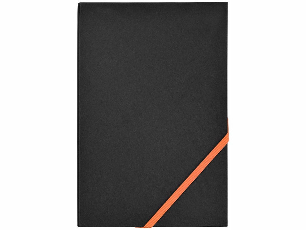 Блокнот А5 Travers, черный/оранжевый