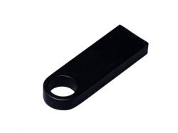 USB 3.0-флешка на 128 Гб с мини чипом и круглым отверстием, черный