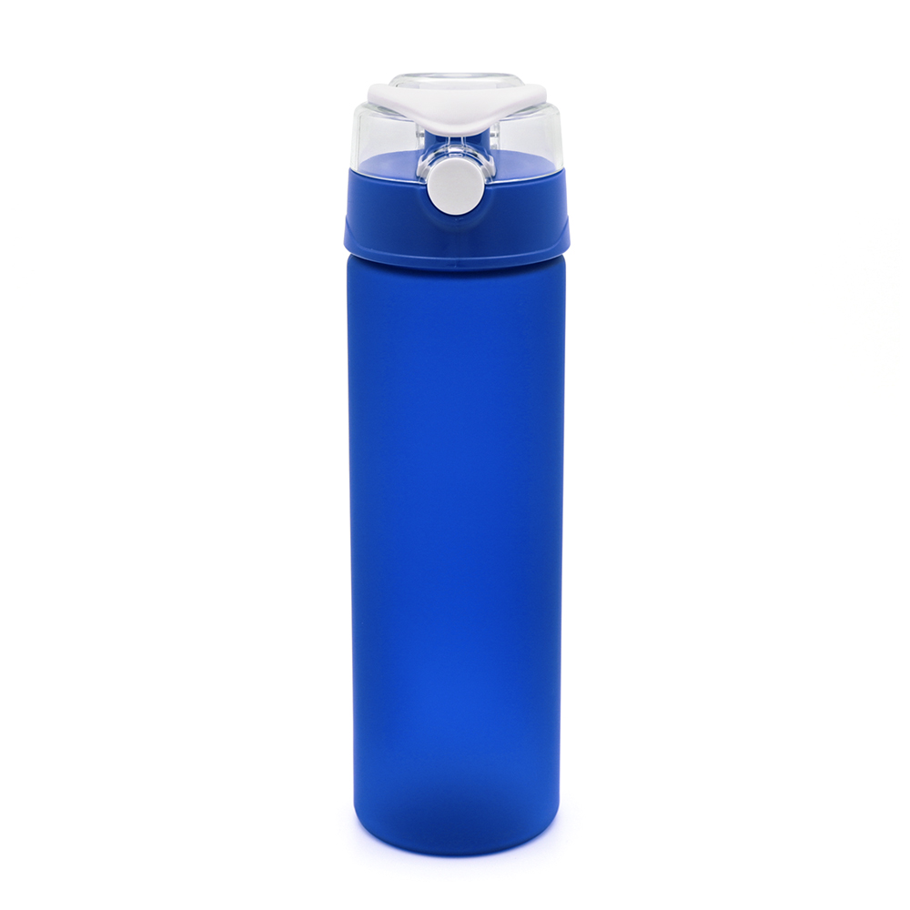 Пластиковая бутылка Narada Soft-touch, синяя