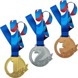 Комплект медалей Атланта 1,2,3 место